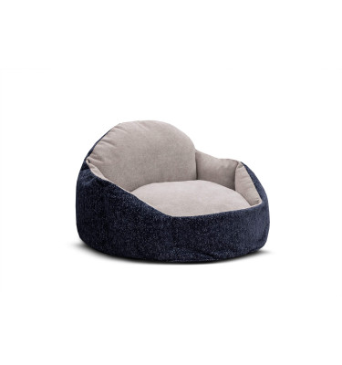 Tierbett Mickey 70x55 cm blau-hellgrau | Wozimo