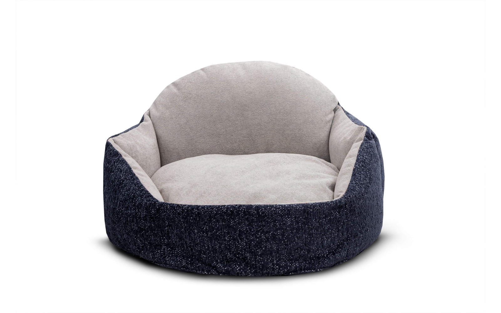 Tierbett Mickey 70x55 cm blau-hellgrau | Wozimo