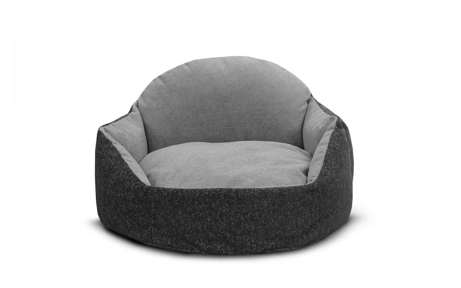 Hundebett & Katzenbett 70x55 cm Dunkelgrau | Modell Mickey | Wozimo