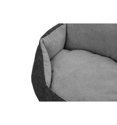 Hundebett & Katzenbett 70x55 cm Dunkelgrau | Modell Mickey | Wozimo