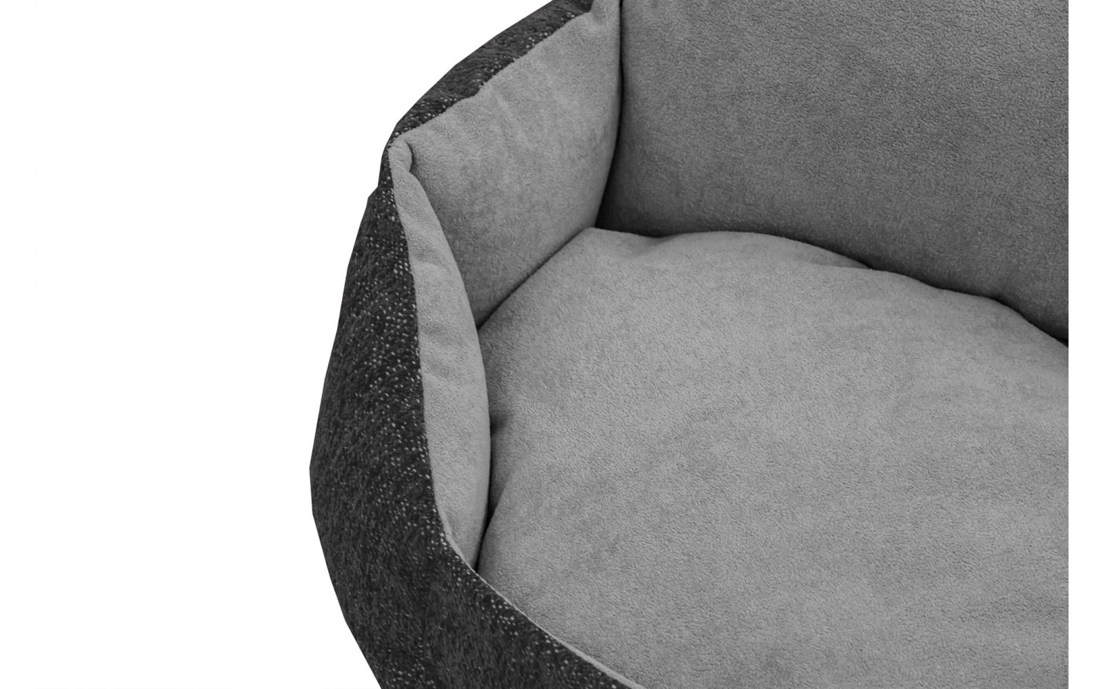 Hundebett & Katzenbett 70x55 cm Dunkelgrau | Modell Mickey | Wozimo