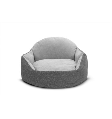 Hundebett & Katzenbett 70x55 cm Grau | Modell Mickey | Wozimo