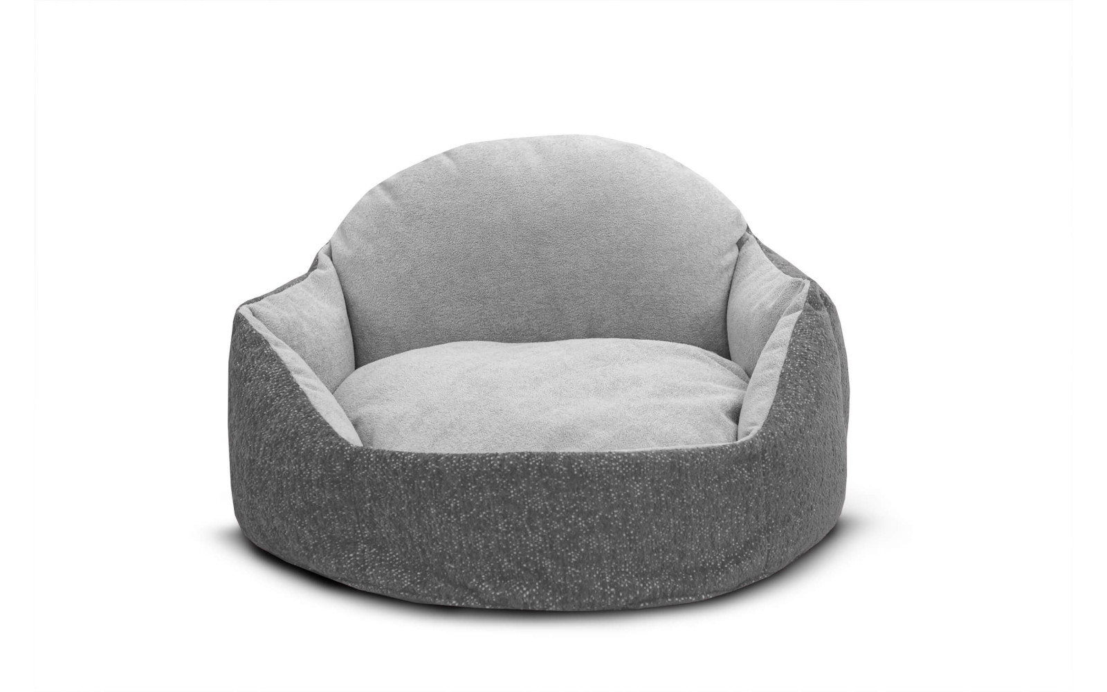 Hundebett & Katzenbett 70x55 cm Grau | Modell Mickey | Wozimo