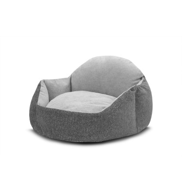 Hundebett & Katzenbett 70x55 cm Grau | Modell Mickey | Wozimo