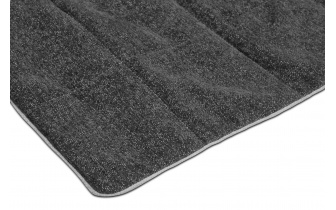 Hundebett / Katzenbett 100 x 120 cm dunkelgrau + hellgrau DINA