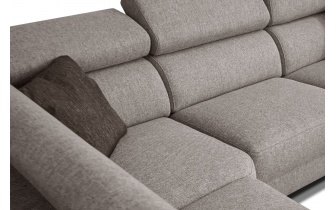 Ecksofa links mit Relaxfunktion 5-Sitzer STEGEN