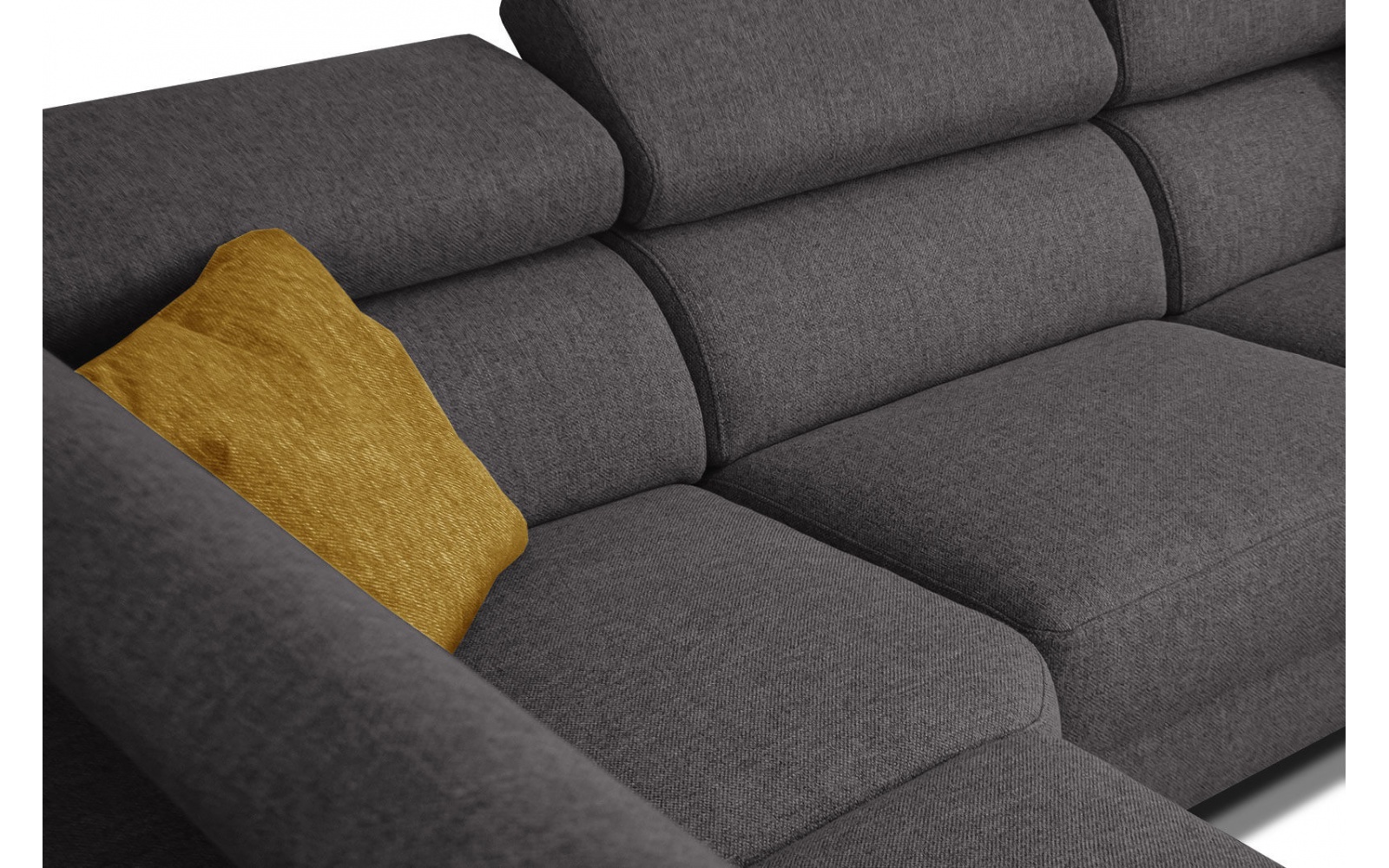 Ecksofa links mit Relaxfunktion 5-Sitzer STEGEN