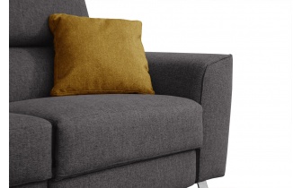 Ecksofa links mit Relaxfunktion 5-Sitzer STEGEN