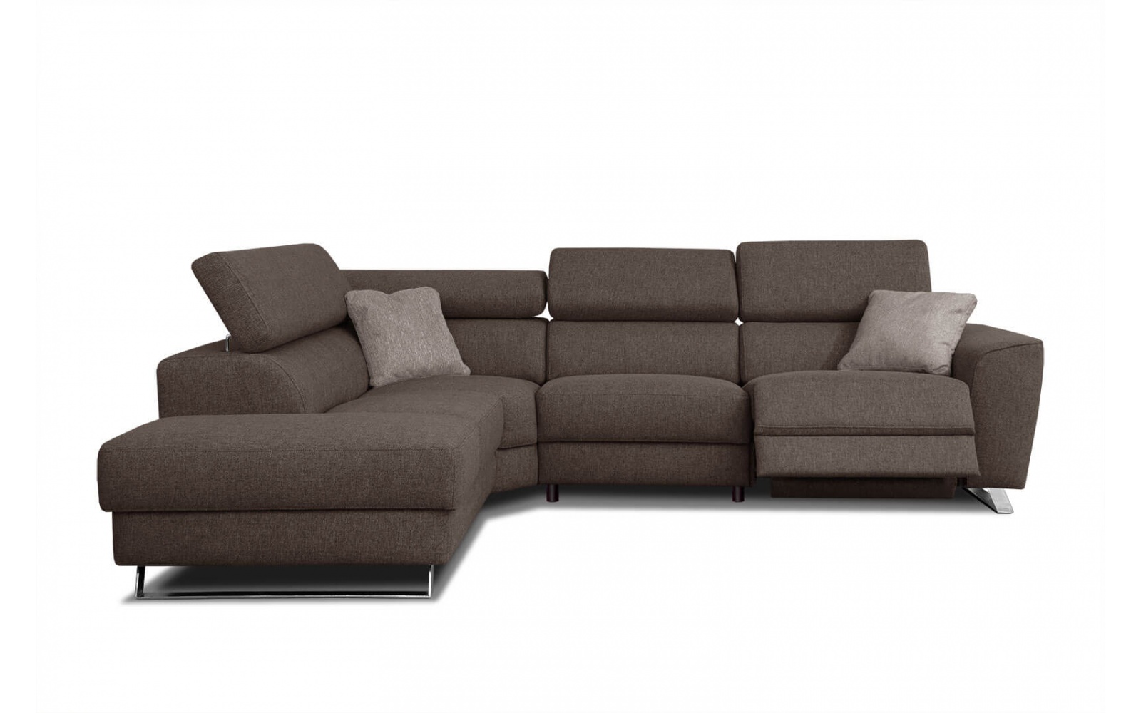 Ecksofa links mit Relaxfunktion 5-Sitzer STEGEN