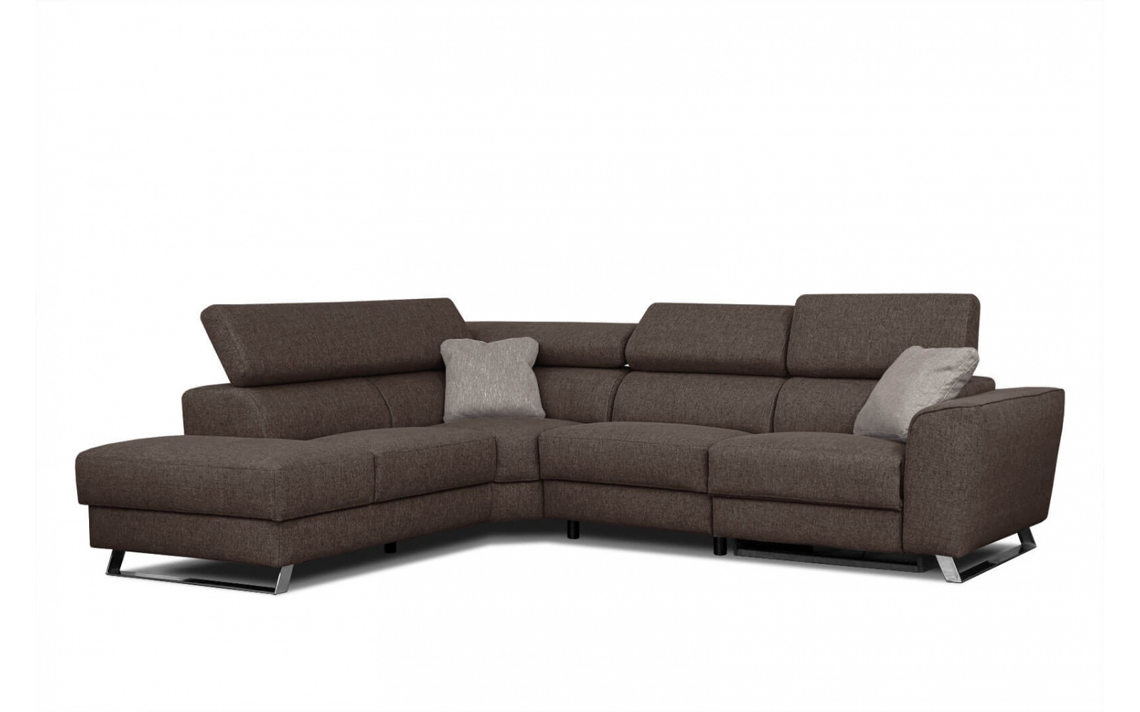 Ecksofa links mit Relaxfunktion 5-Sitzer STEGEN