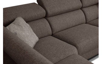 Ecksofa links mit Relaxfunktion 5-Sitzer STEGEN