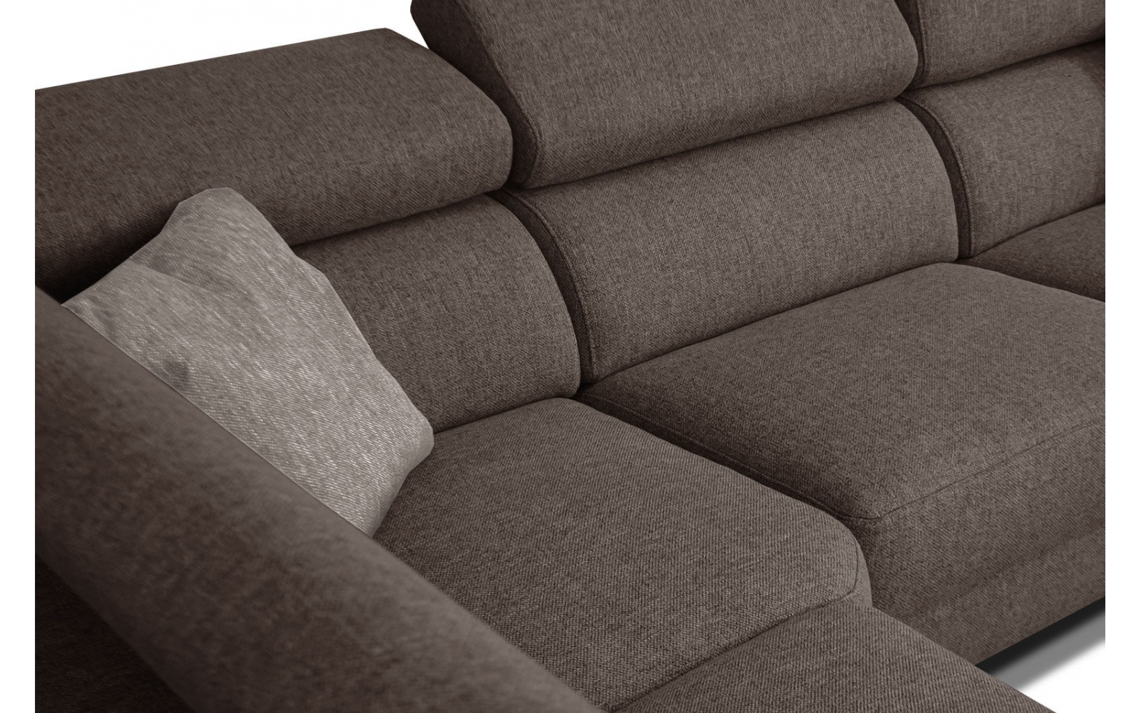 Ecksofa links mit Relaxfunktion 5-Sitzer STEGEN