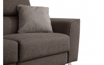 Ecksofa links mit Relaxfunktion 5-Sitzer STEGEN