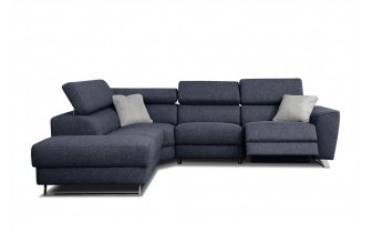 Ecksofa links mit Relaxfunktion 5-Sitzer STEGEN