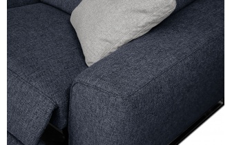 Ecksofa links mit Relaxfunktion 5-Sitzer STEGEN