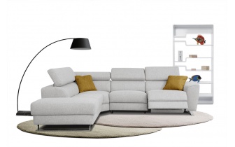 Ecksofa links mit Relaxfunktion 5-Sitzer STEGEN