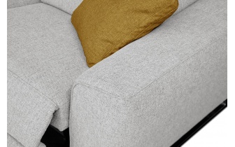 Ecksofa links mit Relaxfunktion 5-Sitzer STEGEN