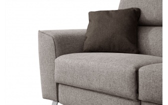 Ecksofa rechts mit Relaxfunktion 5-Sitzer STEGEN