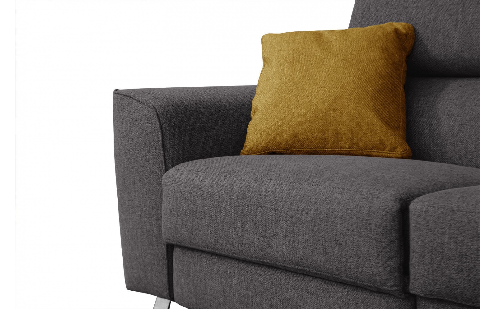 Ecksofa rechts mit Relaxfunktion 5-Sitzer STEGEN