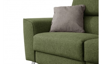 Ecksofa rechts mit Relaxfunktion 5-Sitzer STEGEN