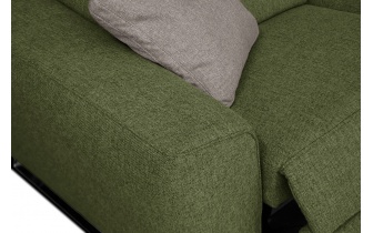 Ecksofa rechts mit Relaxfunktion 5-Sitzer STEGEN