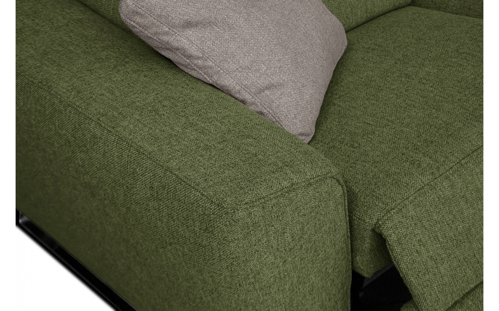 Ecksofa rechts mit Relaxfunktion 5-Sitzer STEGEN