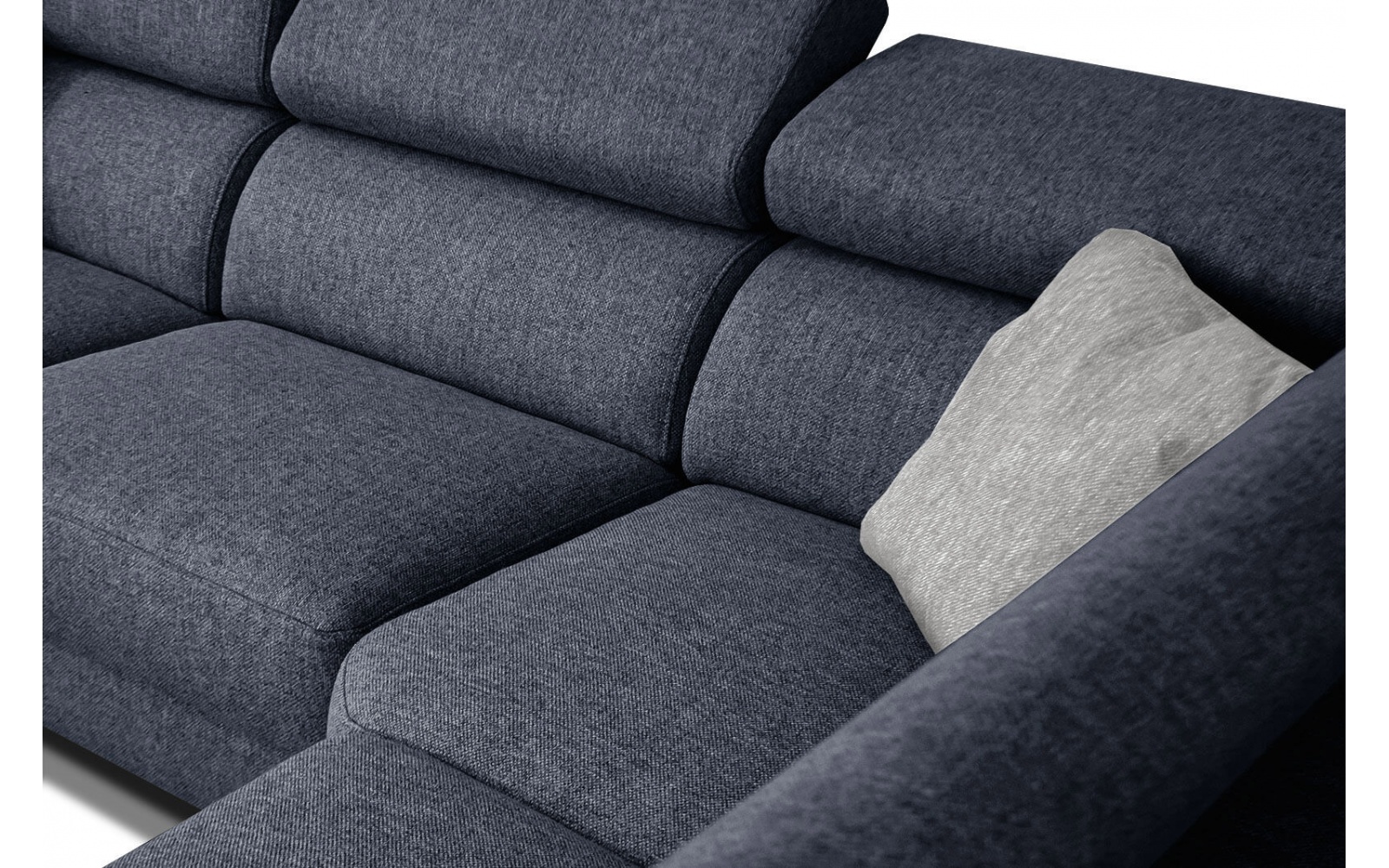 Ecksofa rechts mit Relaxfunktion 5-Sitzer STEGEN