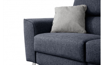 Ecksofa rechts mit Relaxfunktion 5-Sitzer STEGEN