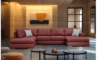 Wohnlandschaft U-Form links 6-Sitzer OTTO