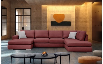 Wohnlandschaft U-Form rechts 6-Sitzer OTTO