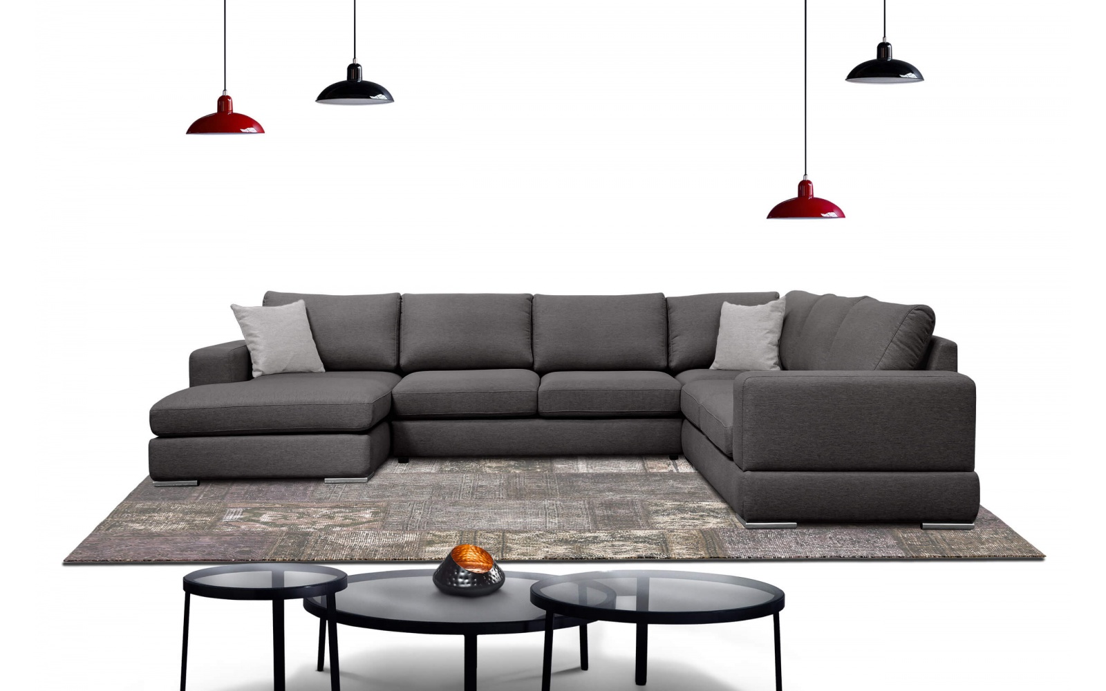 Wohnlandschaft U-Form links 7-Sitzer OTTO