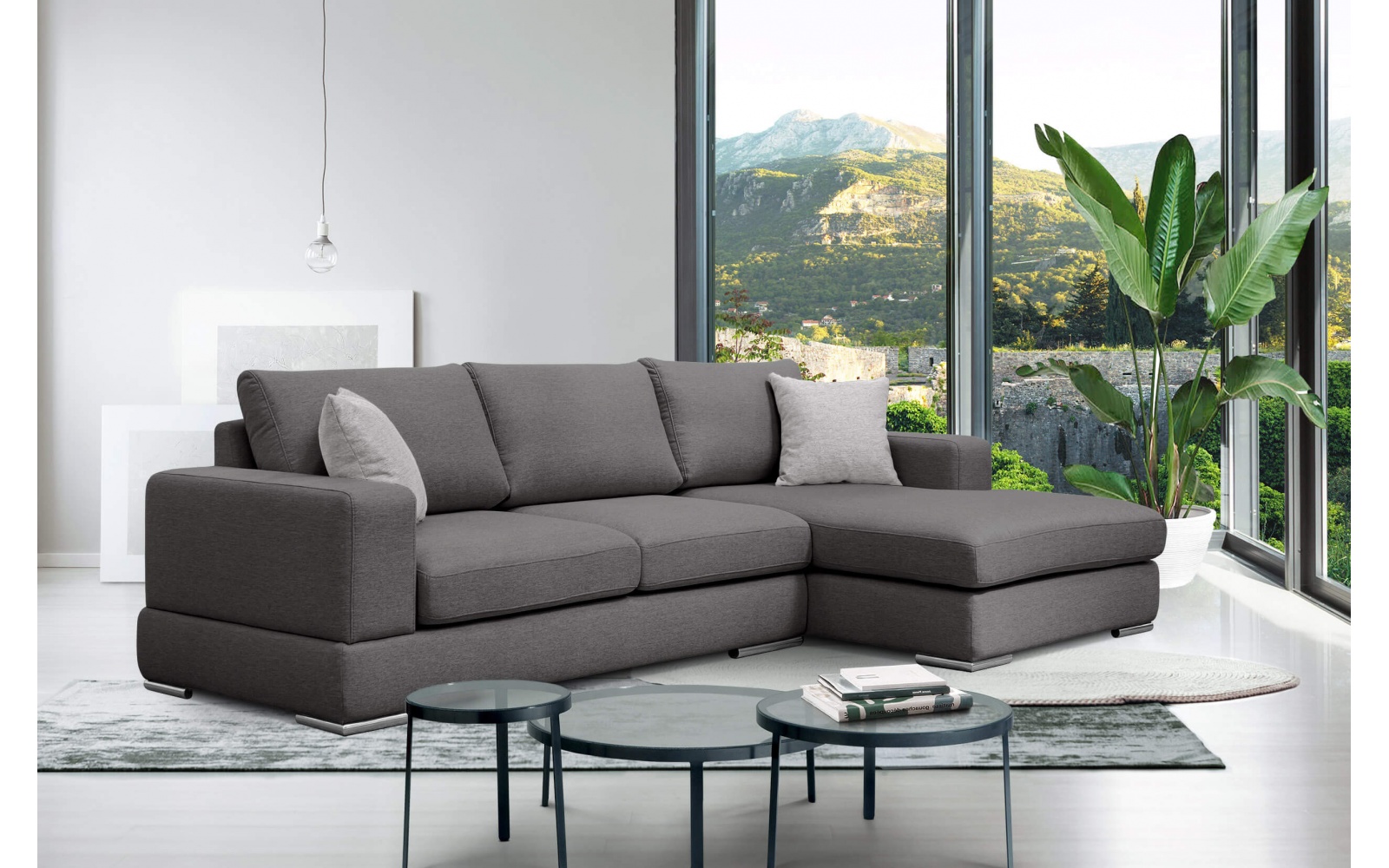 Ecksofa rechts 4-Sitzer OTTO