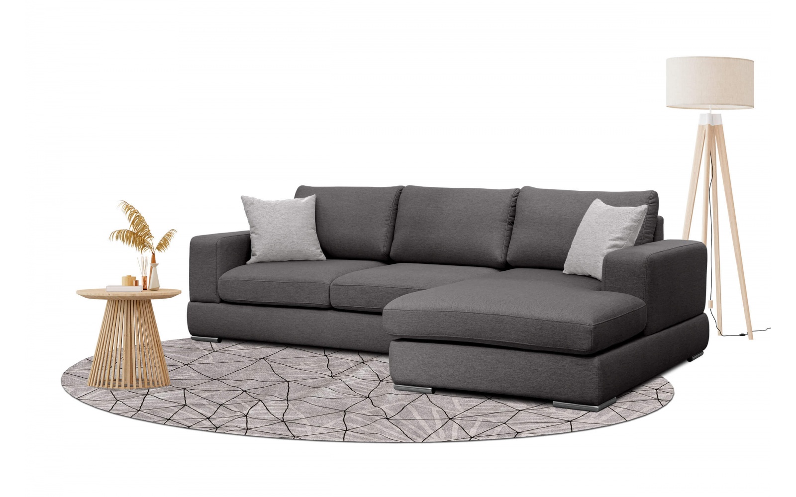 Ecksofa rechts 4-Sitzer OTTO