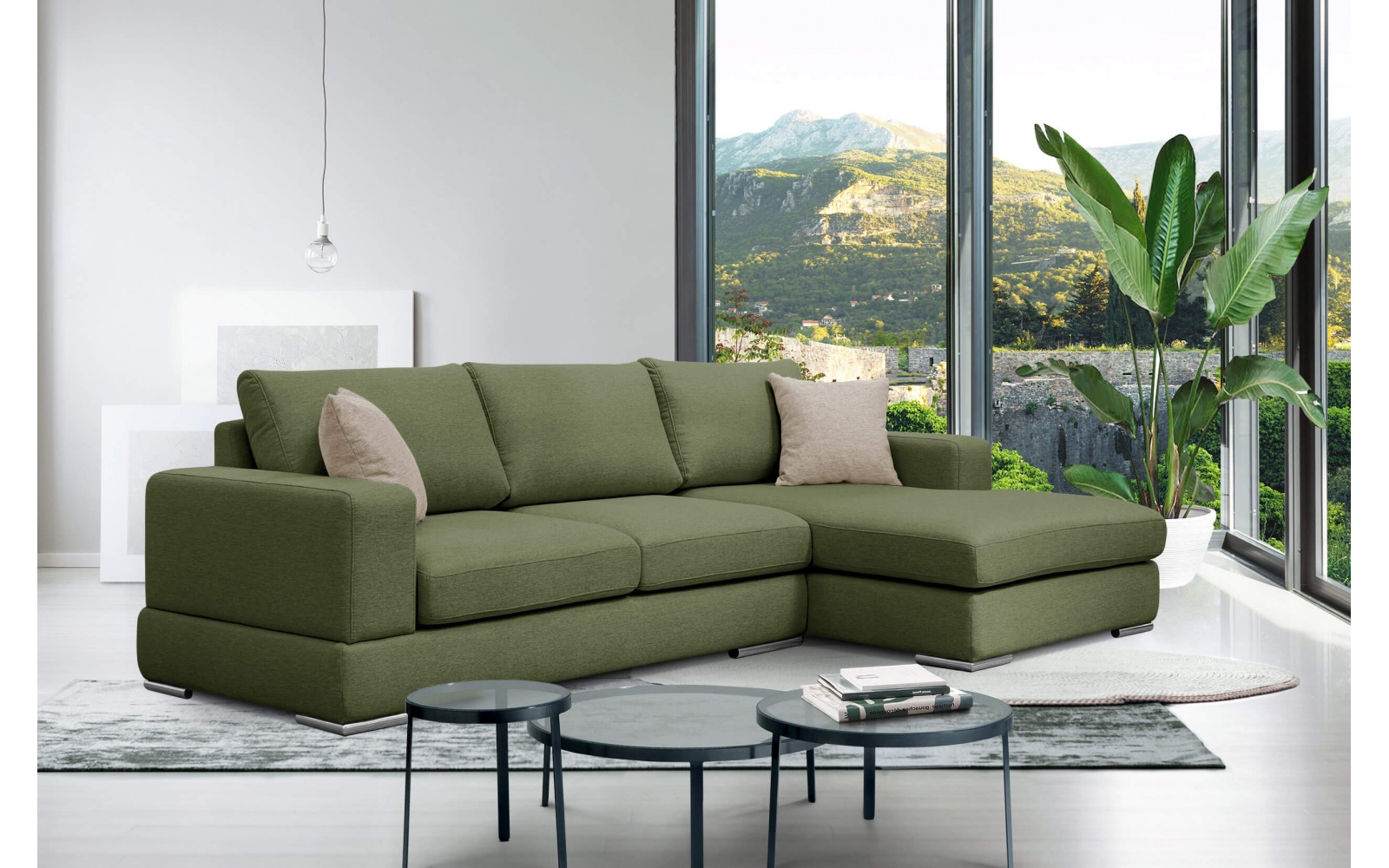 Ecksofa rechts 4-Sitzer OTTO