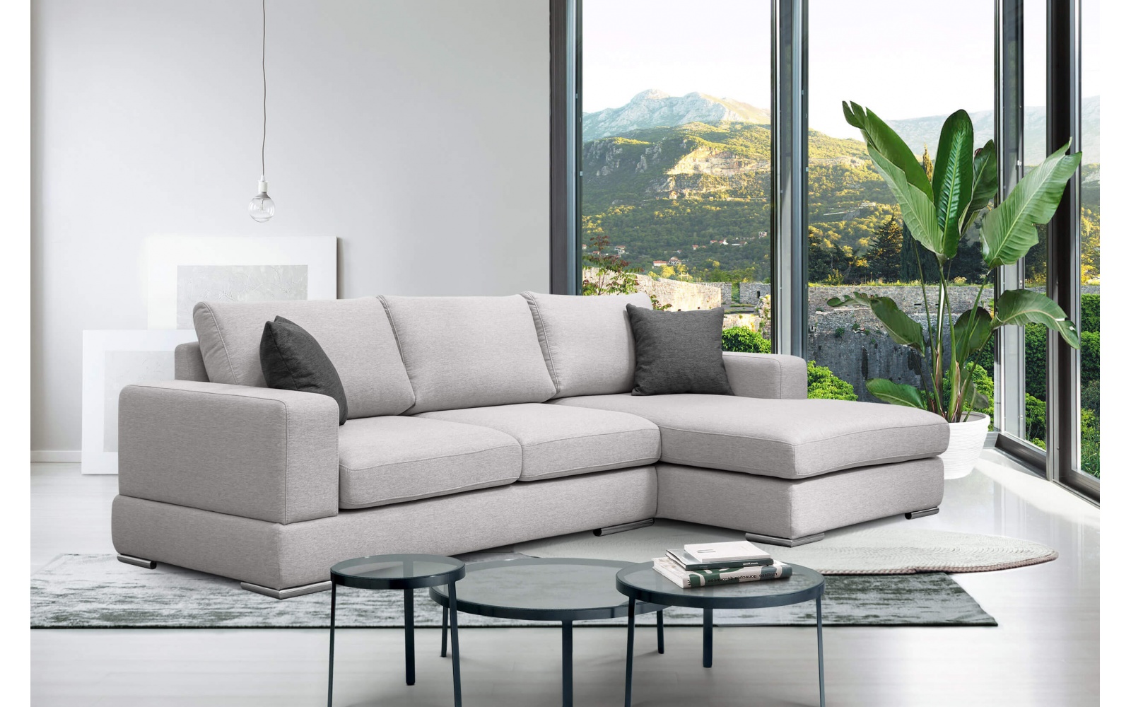 Ecksofa rechts 4-Sitzer OTTO