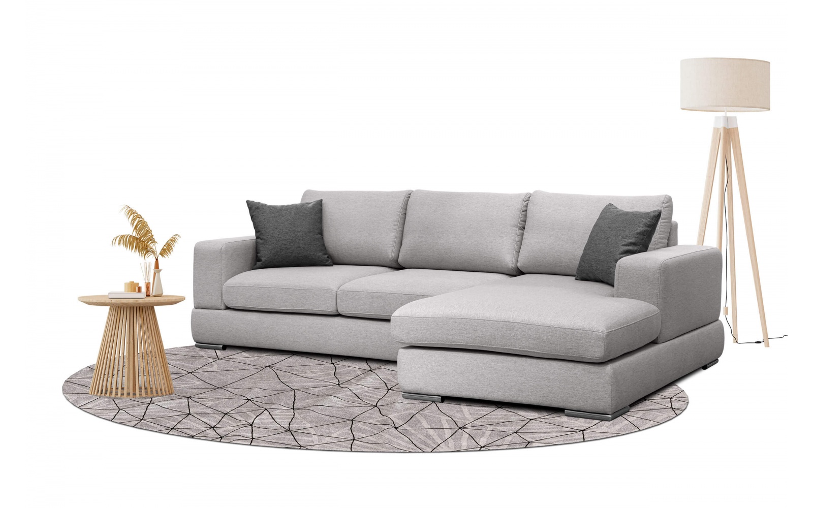 Ecksofa rechts 4-Sitzer OTTO