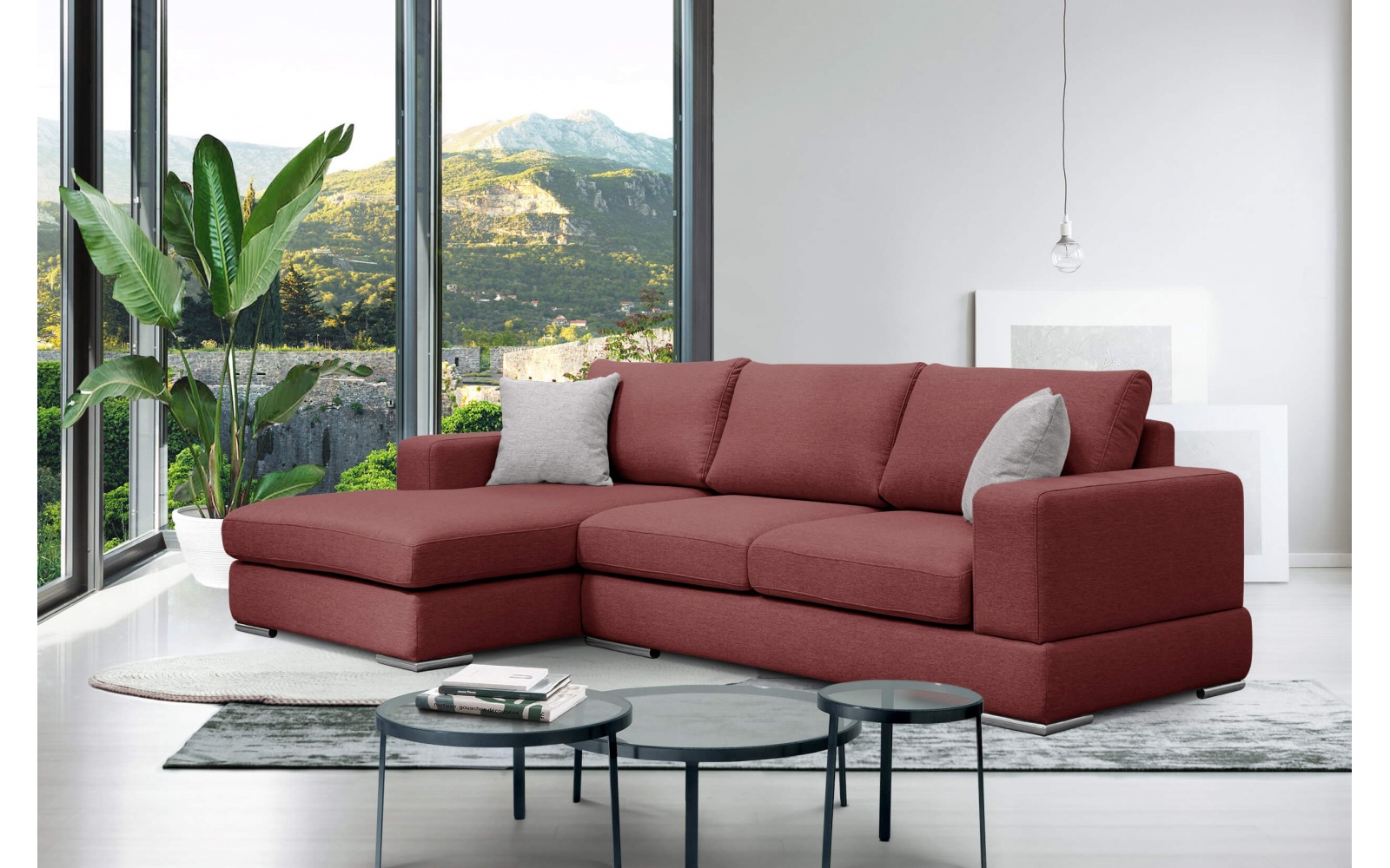 Ecksofa links 4-Sitzer OTTO