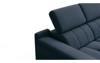 2-Sitzer Relaxsofa mit zwei Relaxfunktionen FIERO FARBE Marineblau (Arano 12)