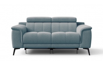 2-Sitzer Relaxsofa mit zwei Relaxfunktionen FIERO FARBE Mintgrün (Arano 14)
