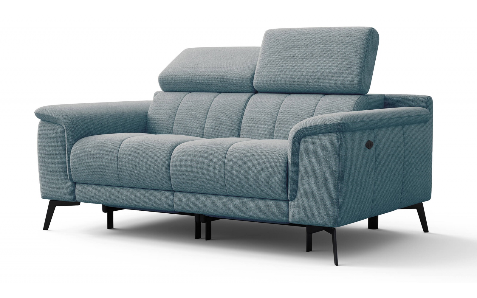 2-Sitzer Relaxsofa mit zwei Relaxfunktionen FIERO FARBE Mintgrün (Arano 14)