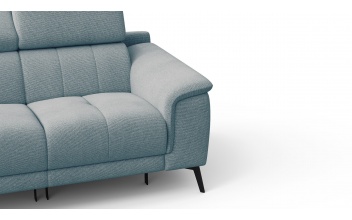 2-Sitzer Relaxsofa mit zwei Relaxfunktionen FIERO FARBE Mintgrün (Arano 14)