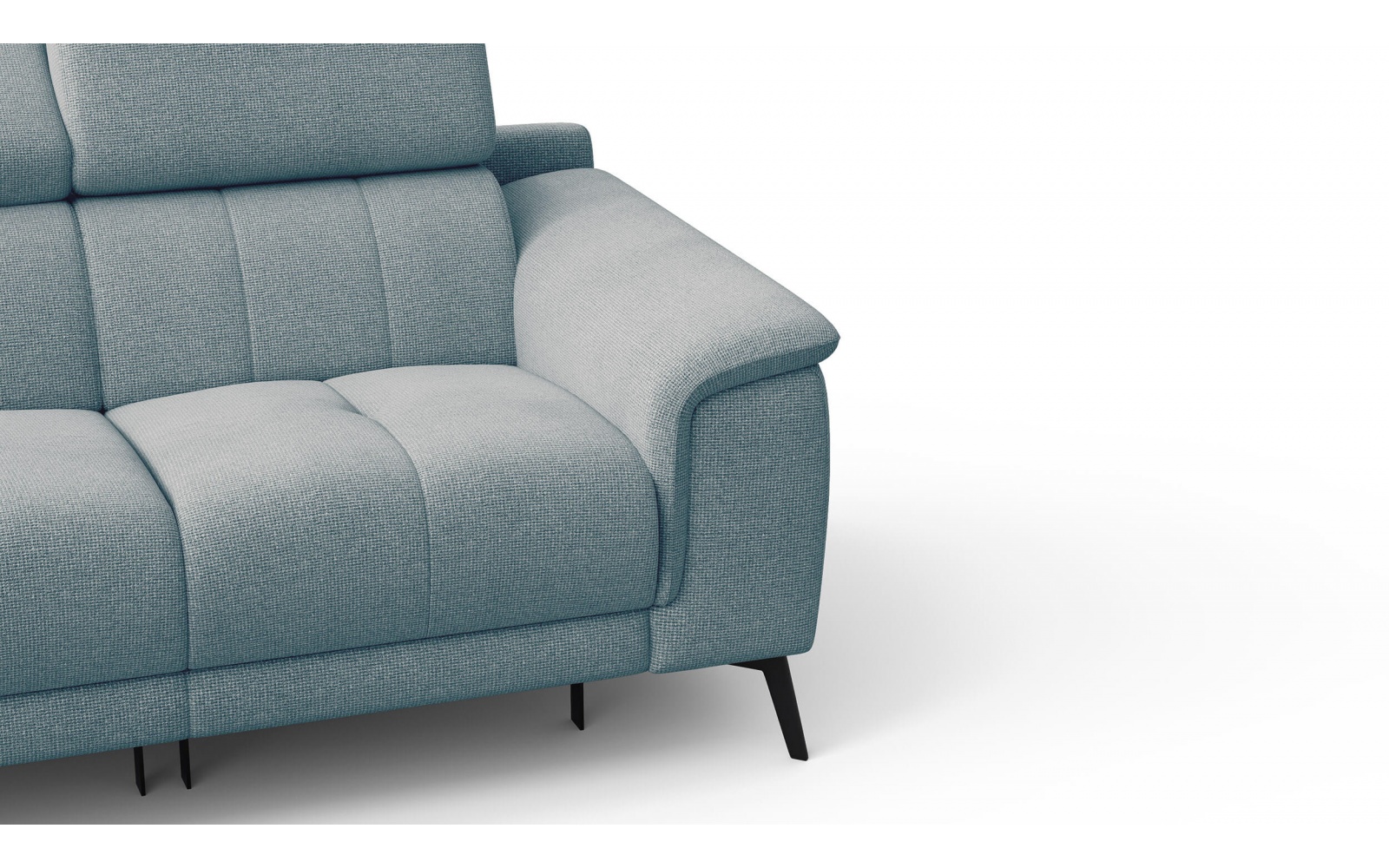 2-Sitzer Relaxsofa mit zwei Relaxfunktionen FIERO FARBE Mintgrün (Arano 14)