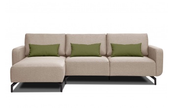 Ecksofa links 3-Sitzer DANNY