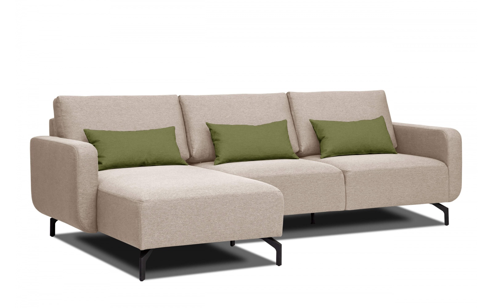 Ecksofa links 3-Sitzer DANNY