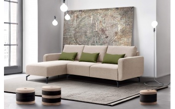 Ecksofa links 3-Sitzer DANNY