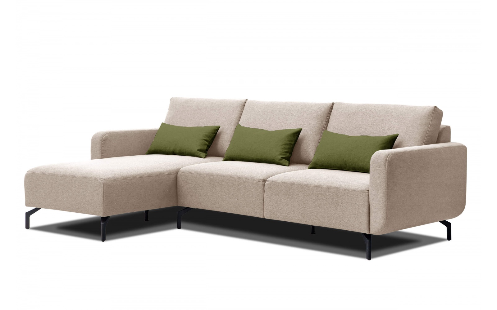 Ecksofa links 3-Sitzer DANNY