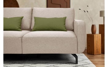 Ecksofa links 3-Sitzer DANNY