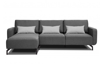 Ecksofa links 3-Sitzer DANNY