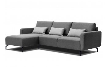 Ecksofa links 3-Sitzer DANNY