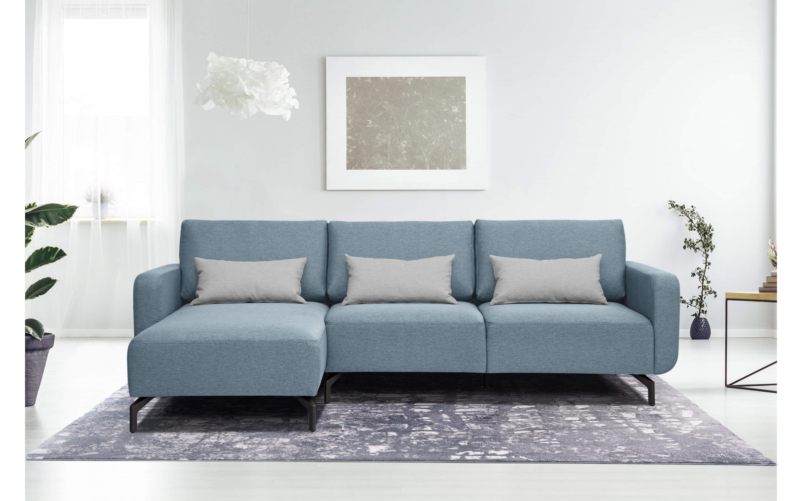 Ecksofa links 3-Sitzer DANNY